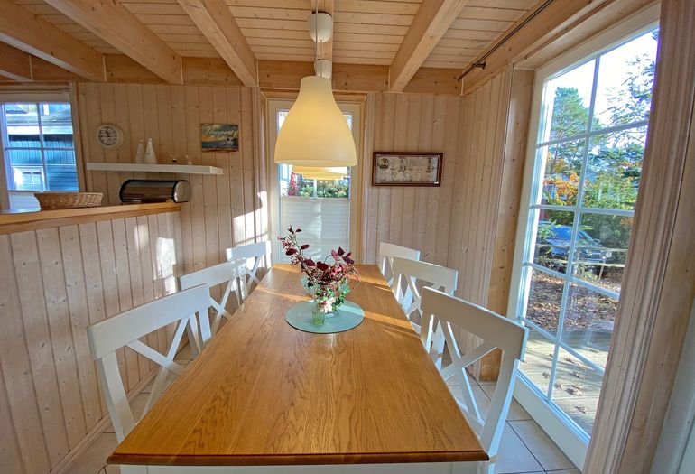 Ferienhaus Fischerwiege mit Terrasse Ferienhaus Fischerwiege mit Terrasse