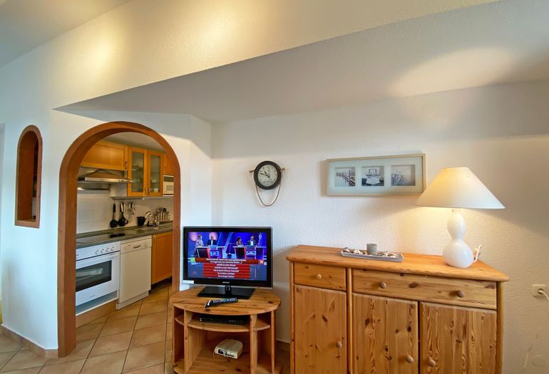 Wohnzimmer mit TV