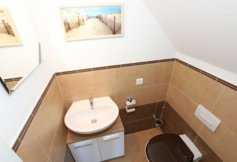 Badezimmer mit WC