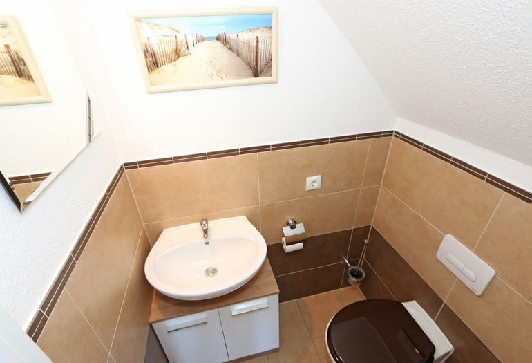 Badezimmer mit WC