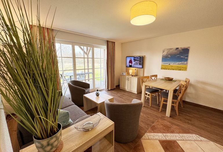 Blick in den Wohnbereich Blick in den Wohnbereich