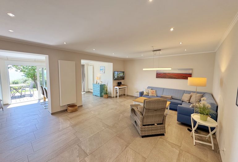 Couchbereich im Wohnzimmer