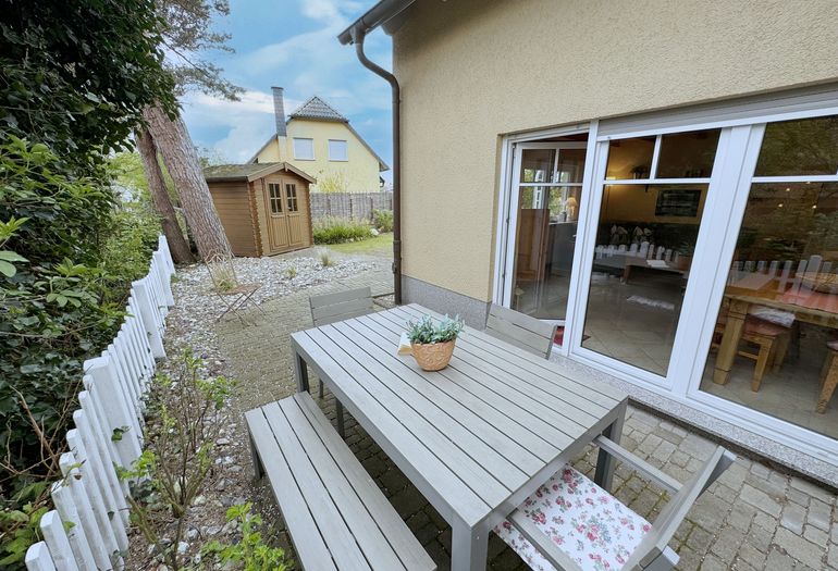 Terrassenzugang über den Wohnbereich