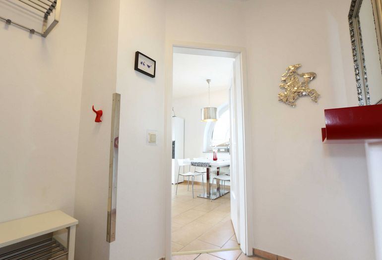 Flur mit Garderobe