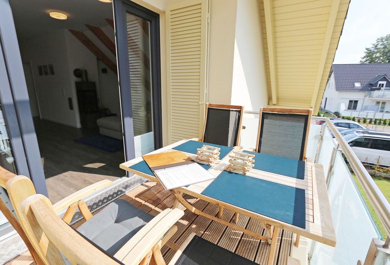 Haus Sterntaucher Whg 06 - Balkon Haus Sterntaucher Whg 06 - Balkon