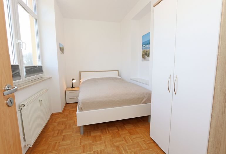 2. Schlafzimmer mit französischem Bett 2. Schlafzimmer mit französischem Bett