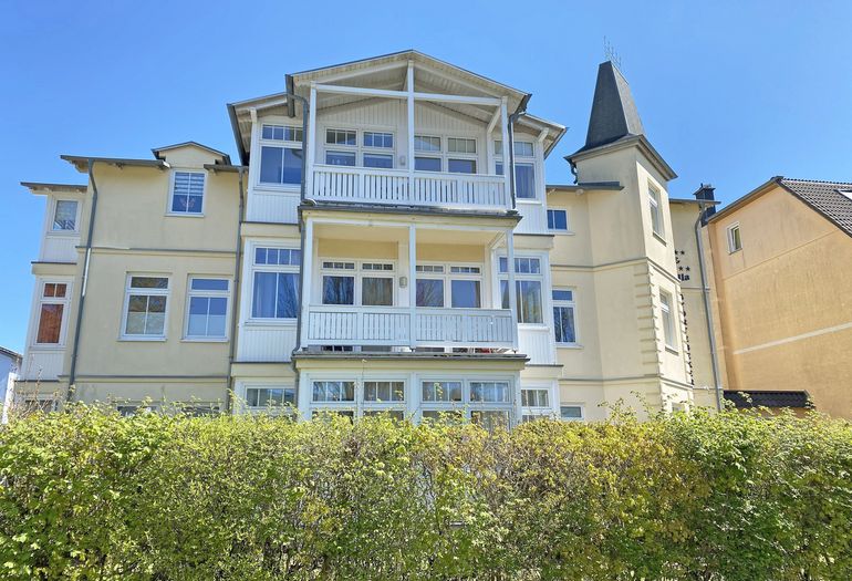 Blick auf die Villa Störtebeker