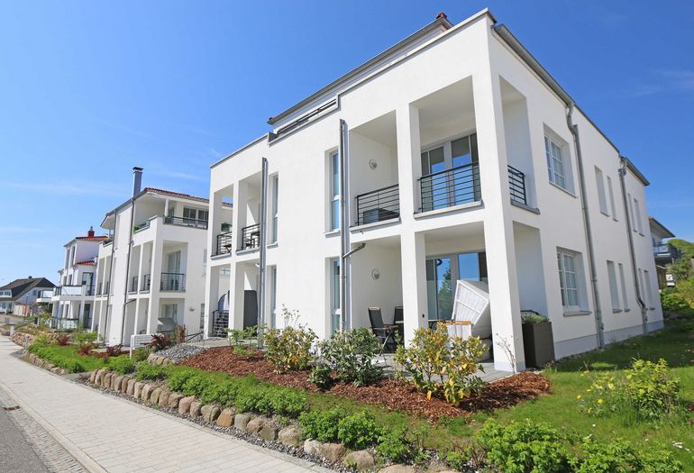 Blick auf die Villa Antje Blick auf die Villa Antje