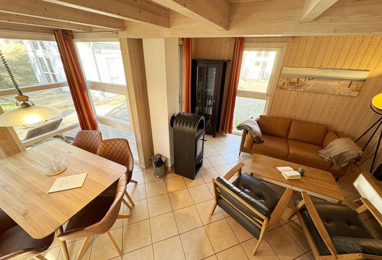 Ferienhaus Sprottenkiste -Couchbereich Ferienhaus Sprottenkiste -Couchbereich
