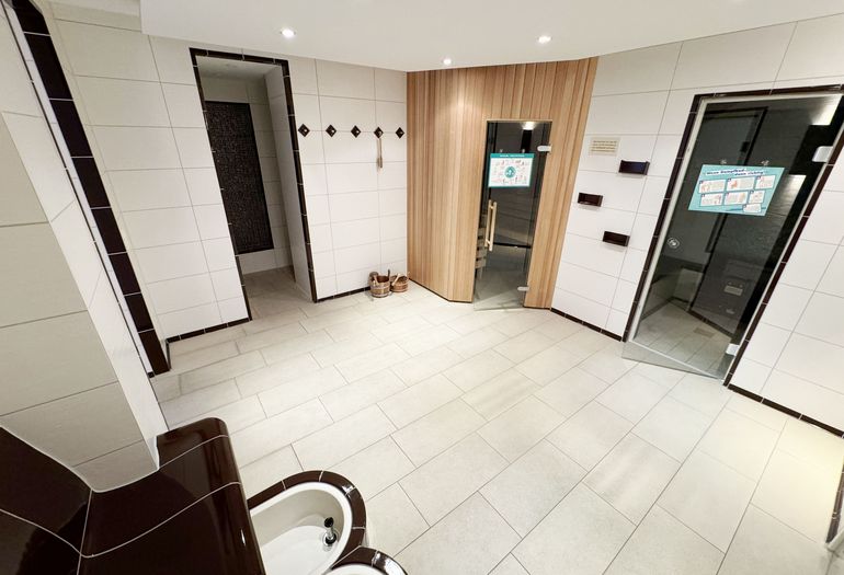 Wellnessbereich in der Villa Rosa