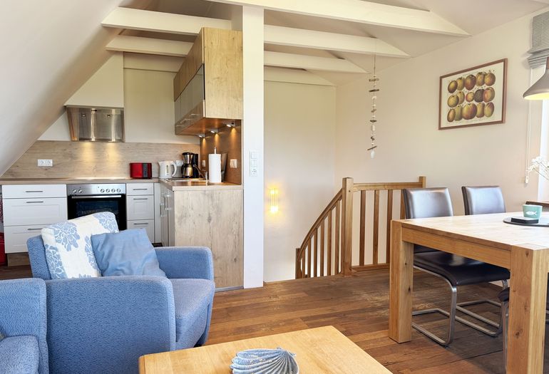 Blick in den Küchenbereich