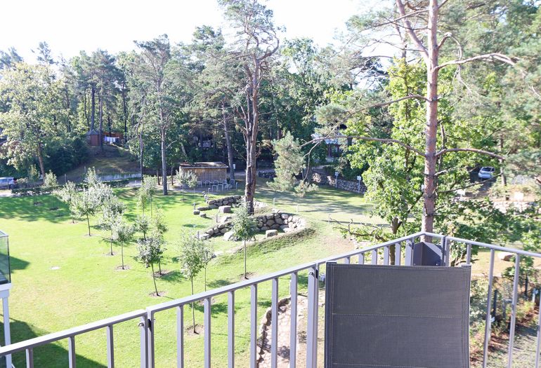 Aussicht vom Balkon