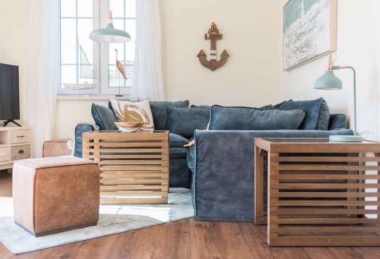 Wohnzimmer mit TV