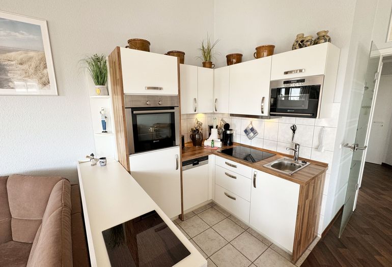 Seepark Sellin Haus Baabe - die Küche lädt zum Kochen ein