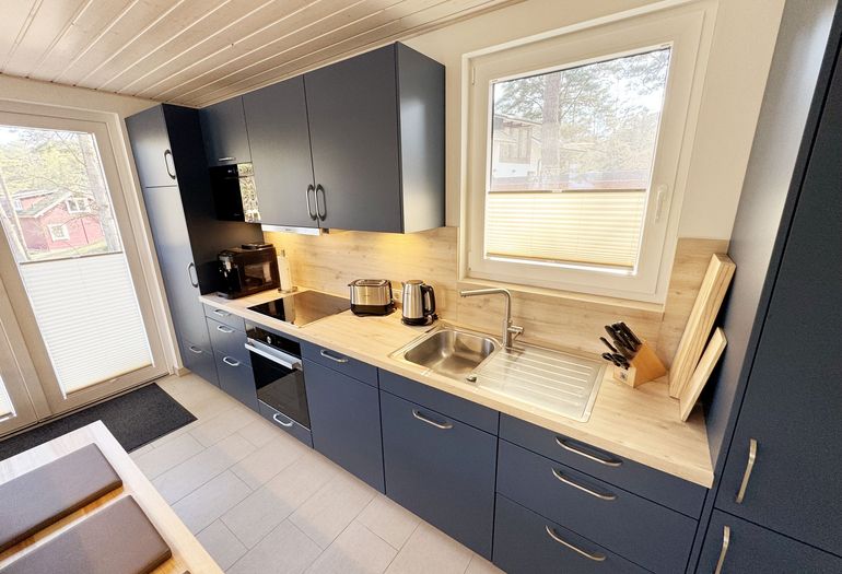 moderne Küchenzeile