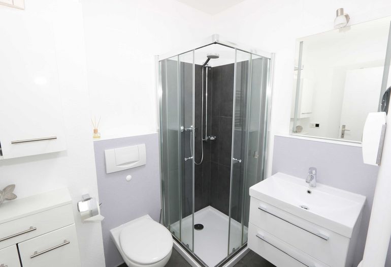 Badezimmer mit WC