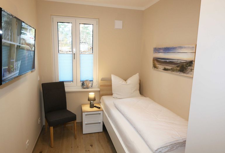 2. Schlafzimmer mit Einzelbett 2. Schlafzimmer mit Einzelbett