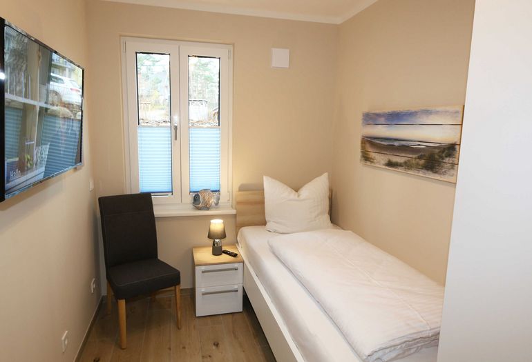 2. Schlafzimmer mit Einzelbett 2. Schlafzimmer mit Einzelbett