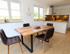 Ferienhaus Uns lütt Hus mit Sauna, Kamin & Terrasse