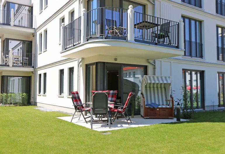 Gemütliche und ruhige Terrasse