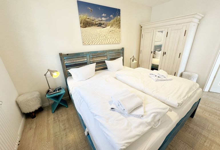 Haus Meeresblick A 2.12 BLU -Schlafzimmer