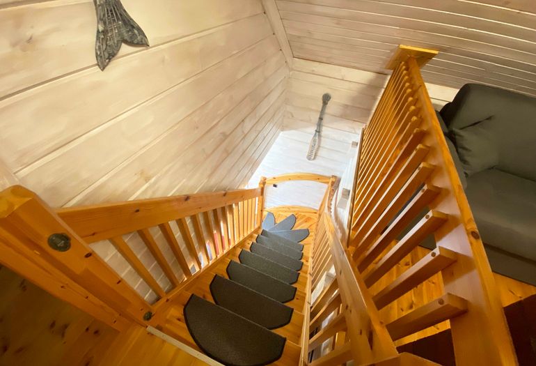 Blick zur Treppe