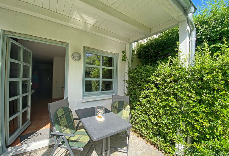 bestuhlte Terrasse