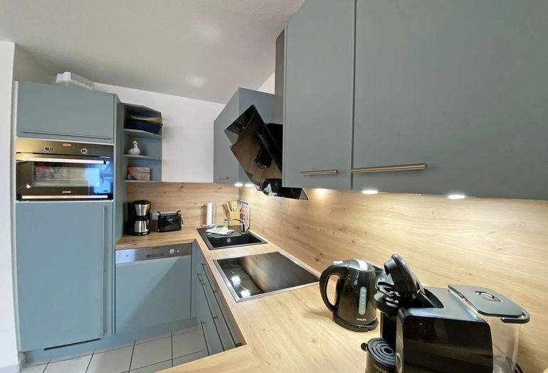 Küchenzeile für gemeinsames Kochen