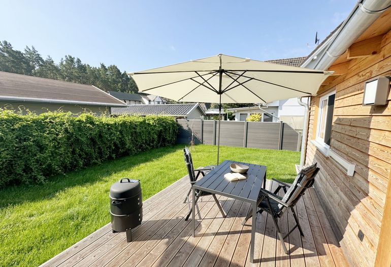 bestuhlte Terrasse