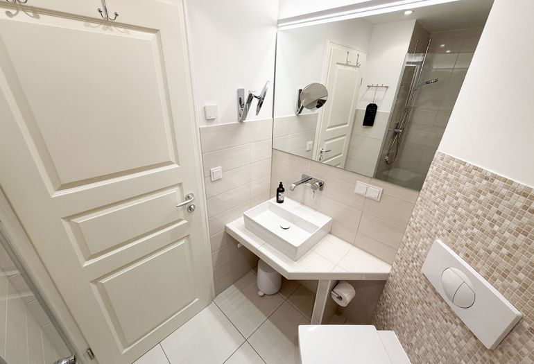 Kurparkresidenz in Baabe WE 15 - Badezimmer Kurparkresidenz in Baabe WE 15 - Badezimmer