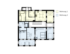 Haus Seestern Whg. 2 Rosengarten mit Terrasse und Sauna