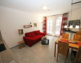 Haus Meeresblick Baabe - A 1.10 Nautica mit Balkon