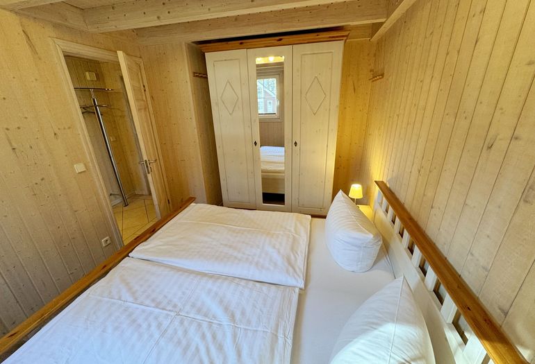 Ferienhaus Sprottenkiste - Schlafzimmer Ferienhaus Sprottenkiste - Schlafzimmer