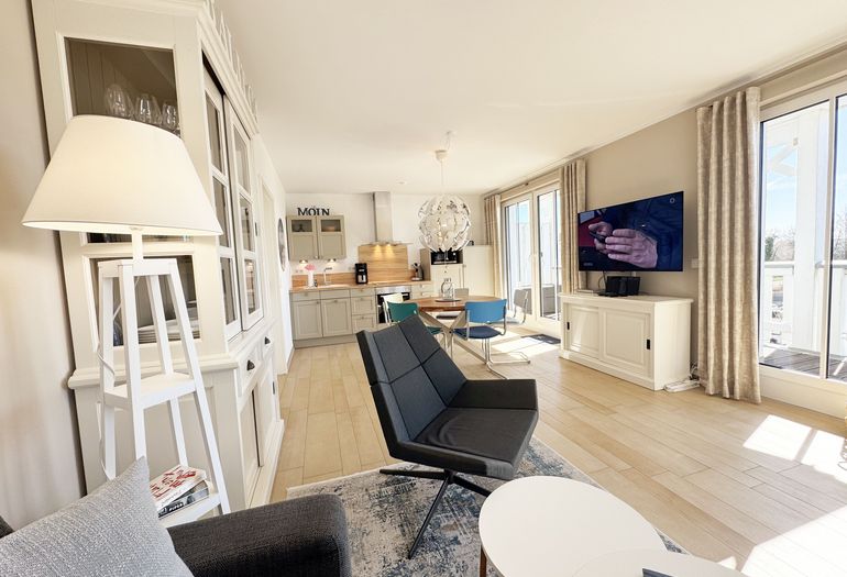 Blick auf Koch-und Essbereich