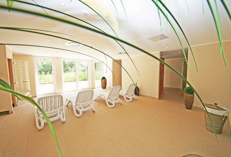 Ruhebereich im Saunabereich Ruhebereich im Saunabereich