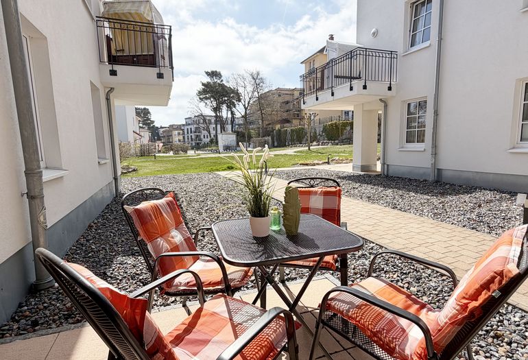 Haus Meeresblick A 0.04 Weiße Düne - Terrasse Haus Meeresblick A 0.04 Weiße Düne - Terrasse