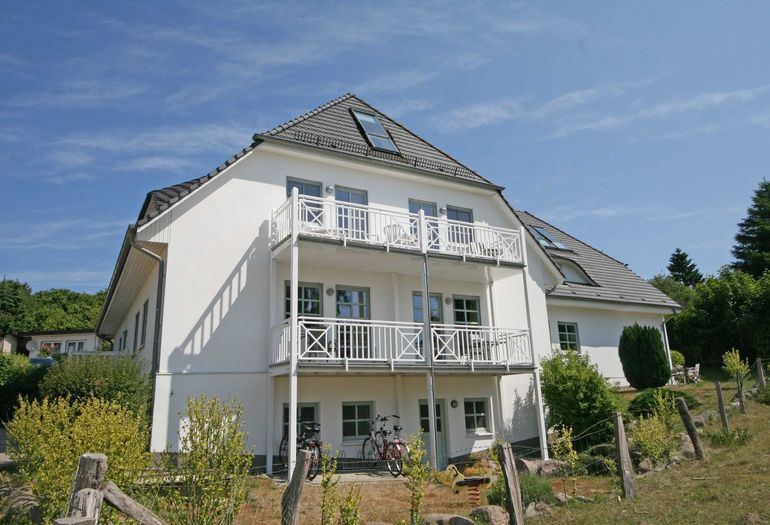 Blick zum Haus Südstrand