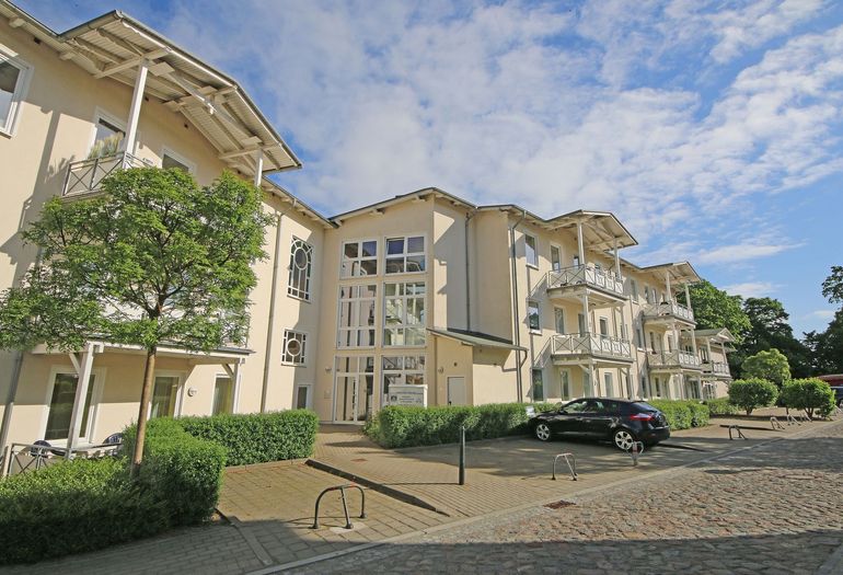 Blick auf die Strandresidenz Brandenburg Blick auf die Strandresidenz Brandenburg