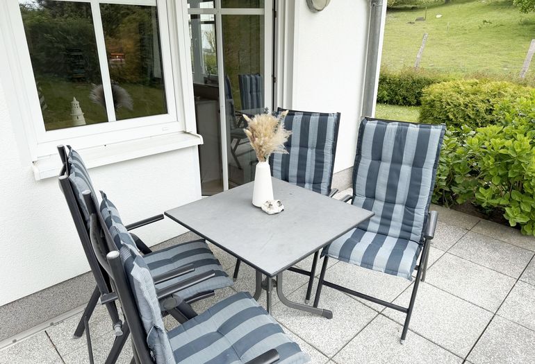 Dünenhaus Göhren Whg. 01 - Terrasse Dünenhaus Göhren Whg. 01 - Terrasse
