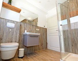 Ferienhaus Uns lütt Hus mit Sauna, Kamin & Terrasse