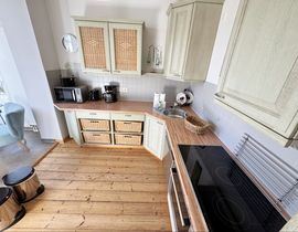 Haus Seestern Whg. 2 Rosengarten mit Terrasse und Sauna