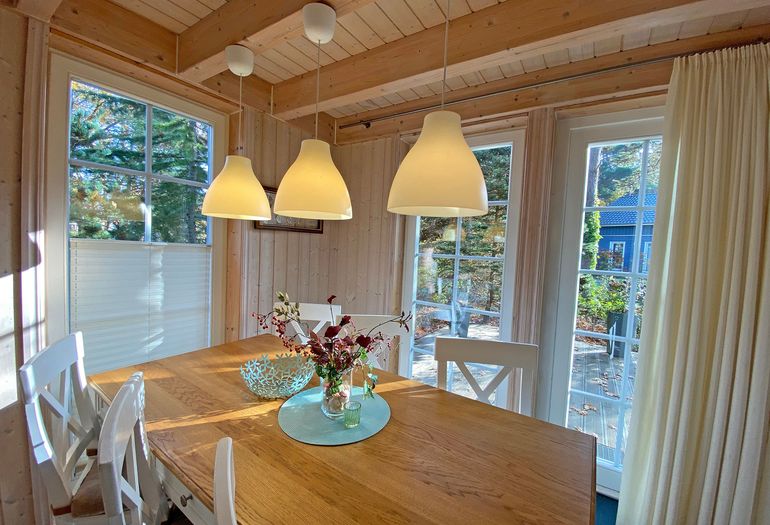 Ferienhaus Fischerwiege mit Terrasse Ferienhaus Fischerwiege mit Terrasse