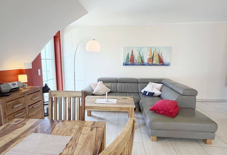 Haus Sonne Ferienwohnung 08 - Ess- und Wohnbereich Haus Sonne Ferienwohnung 08 - Ess- und Wohnbereich