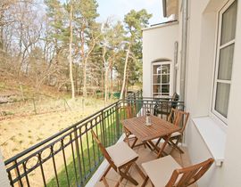 Haus Meeresblick Baabe - A 1.23 Strandmuschel mit Balkon