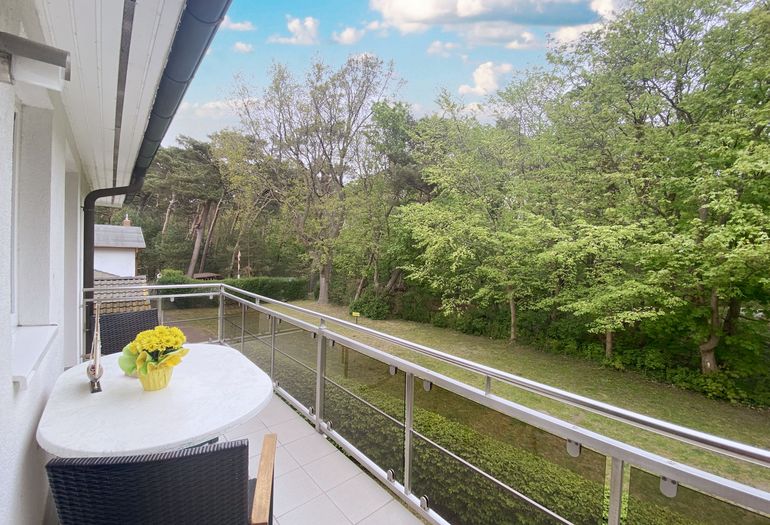 Balkon vom Ess- und Schlafzimmer