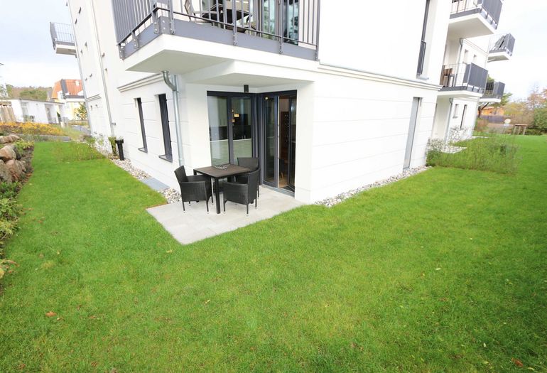 bestuhlte Terrasse