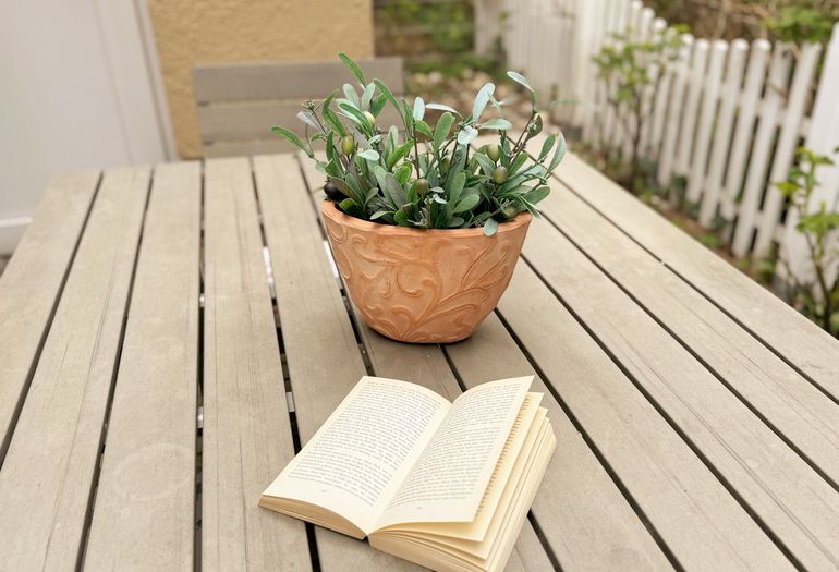 Terrasse zum Relaxen