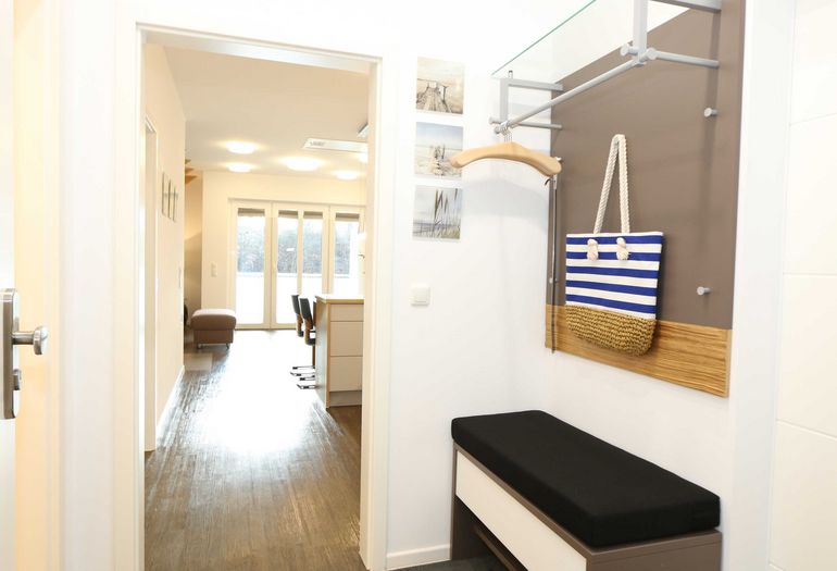 Flur mit Garderobe