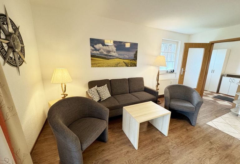 Haus an der Düne WE 01 - Wohnzimmer