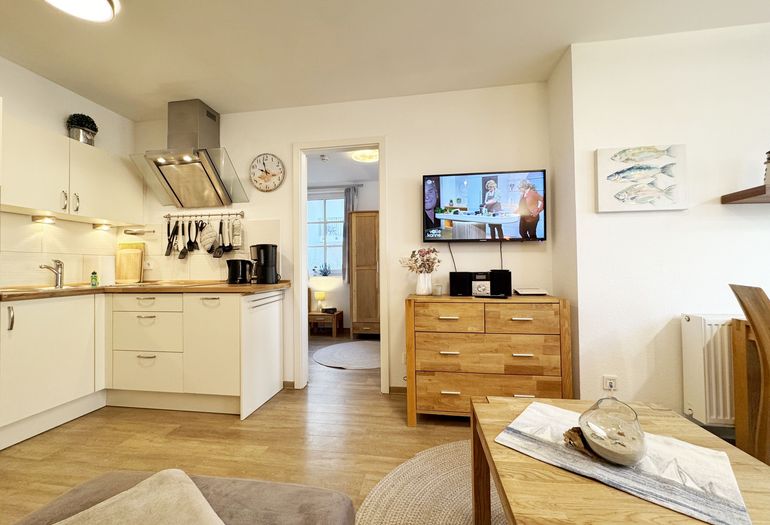 Wohnbereich mit Küchenzeile